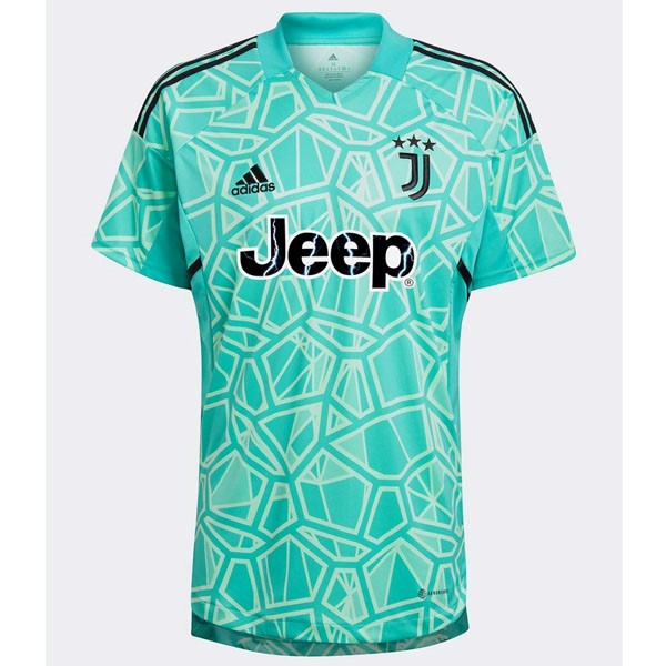 Tailandia Camiseta Juventus Portero Replica Primera Ropa 2022/23 Verde